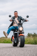 E-Chopper tocht door Den Bosch